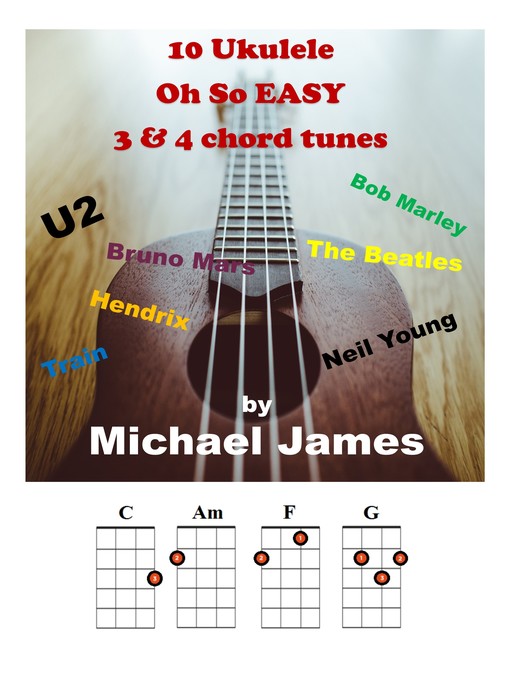 Cover image for 10 Ukulele Oh So EASY 3 & 4 chord tunes
